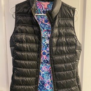 Lilly Pulitzer Puffer Vest.